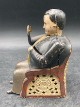 Antique 1875 J.E. Stevens Tammany Hall Mechanical Coin Bank