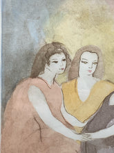 Marie Laurencin Original Aquatint Etching "The Dancers/Ballet" W/ Certificate - view 4
