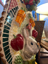 "Bunny in the Veggie Garden" Clock by Susann Carrington