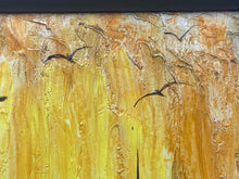 Artist Signed Nautical Themed Marina Oil Painting