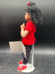 Georgetown Collection Moody Cuties Tasha Doll W/ Box & CoA
