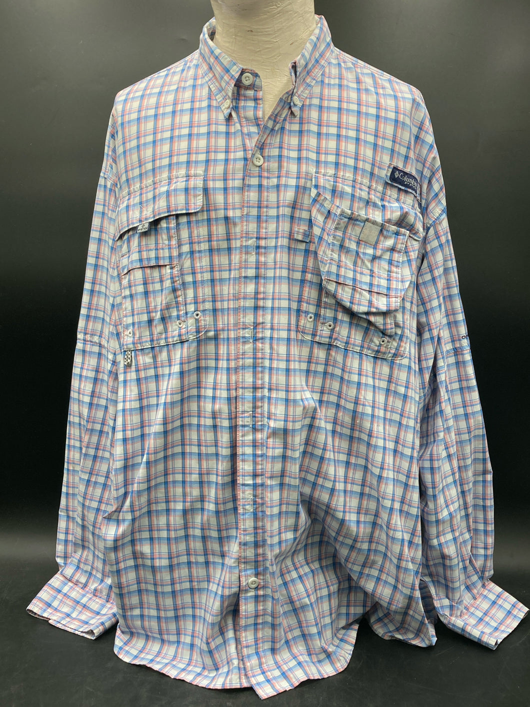 Columbia Super Bahama Men's Fishing Shirt, XL