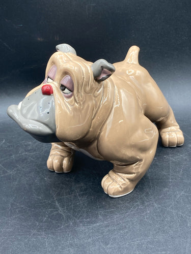 Disney Japanese Porcelain Oliver And Company Francis Bulldog Figure