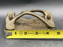 Antique Brass Art Nouveau Desk Ink Blotter