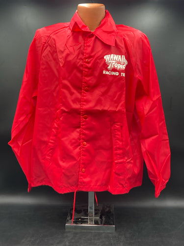 Rare Hawaiian Tropic Racing Team Nylon Long Sleeve Shirt, Large