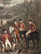 Sir Richard Sutton And The Quorn Hounds Engraving w/ Press Marks - view 6