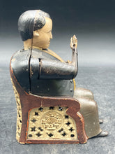 Antique 1875 J.E. Stevens Tammany Hall Mechanical Coin Bank