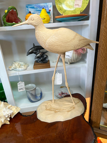 Hand Carved Wood Water bird