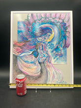 Original 16x20" Meredith Miller Impasto Style Collage Art - view 8