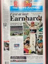 Vintage Dale Earnhardt 1998 Daytona 500 Victory Daytoa News Journal Display