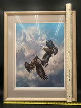 Ted Blaylock Signed "Dueling Raptors" Limited Edition Lithograph 592/950