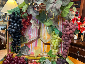 Grapes in Picnic Basket