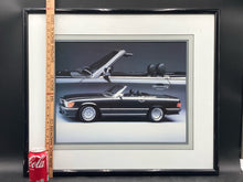 Vintage Mercedes-Benz R-107SL Poster, Framed