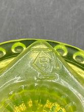 Boyd's Vaseline Footed Candy Dish