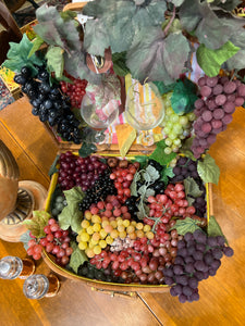 Grapes in Picnic Basket