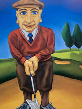 Framed Will Rafuse Golfer Print