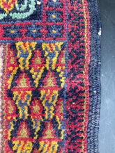 Antique Judaic Pictorial Israeli Wailing Wall Hand Woven Marbediah Rug