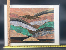 Steven Norte Signed "Golden Horizon" Gold Foil Lithograph, Framed - view 8
