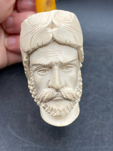 Vintage Hand Carved Meerschaum Sultan Pipe