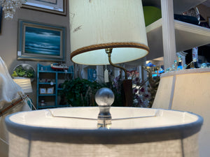 Silver Metal Lamp