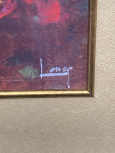 Framed Michael Longo "Provincial Village IV" Print