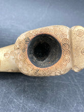Vintage Hand Carved Turkish Meerschaum Sultan Tobacco Pipe