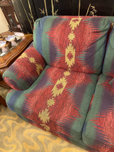 Bassett Southwest Style Couch With 4 Pillows