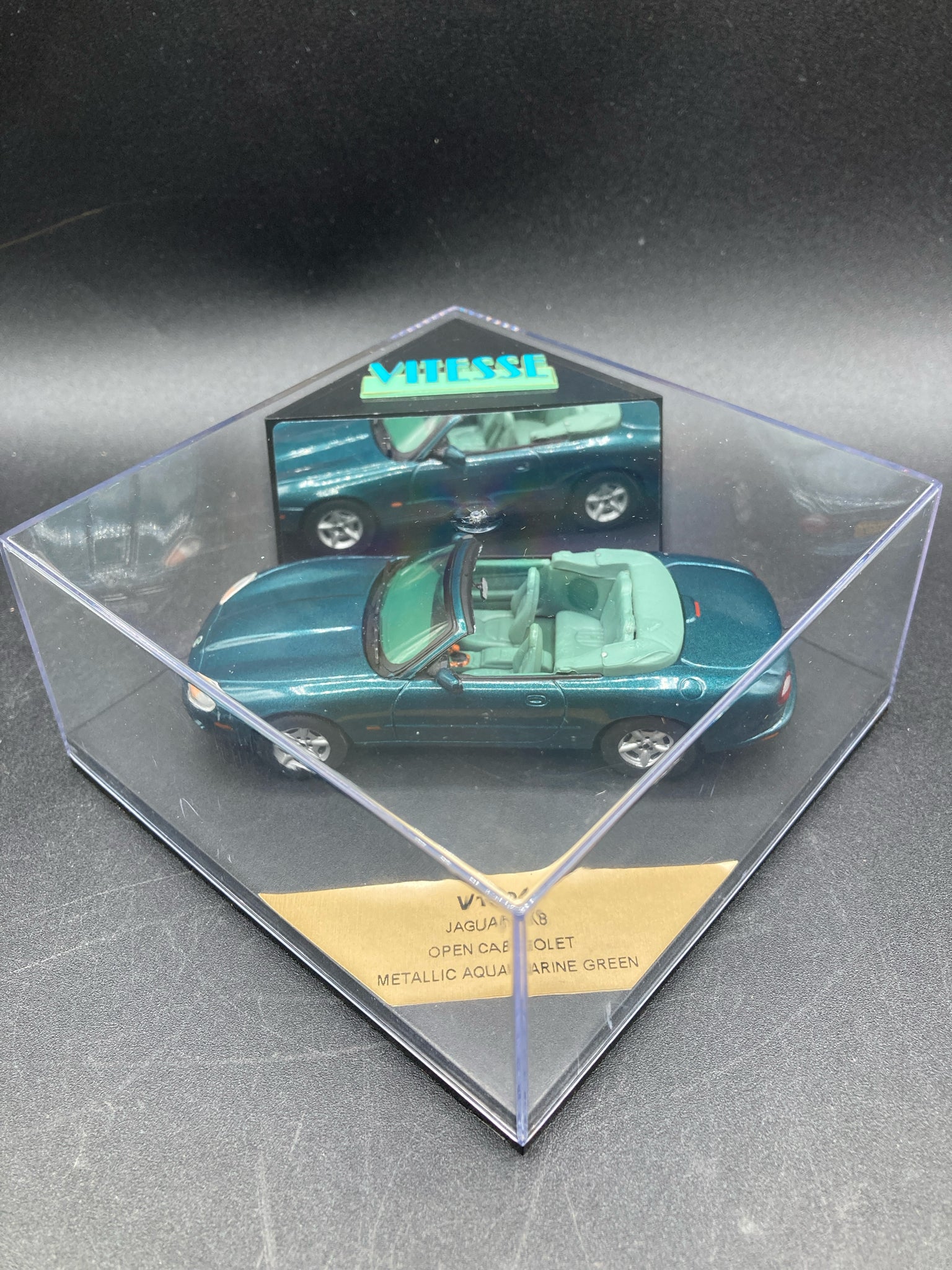 Vitesse 1/43 Jaguar XK8 Cabriolet Aquamarine Green Die Cast