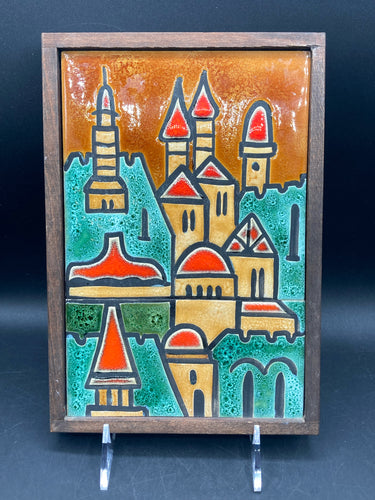 Ein Reb Israeli Made Jerusaleum Tile Art