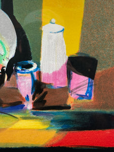 Marcel Mouly Signed "La Olessate Ou Grill" Limited Edition Lithograph W/ CoA