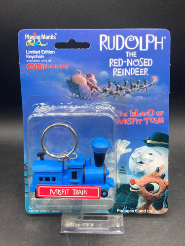 1999 CVS Playing Mantis The Island Of Misfit Toys Misfit Train Keychain