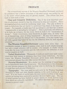 The Winston Simplified Dictionary Primary Edition | William Dodge Lewis, Edgar A. Singer (1929, The John C. Winston Company)