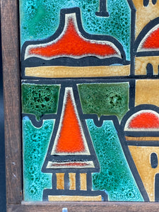 Ein Reb Israeli Made Jerusaleum Tile Art