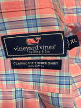 Vineyard Vines Classic Fit Pink Tucker Shirt, XL - view 6