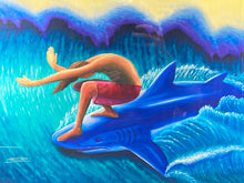 Signed Wally Osteen "Ride The Wild" Limited Edition Print - view 2