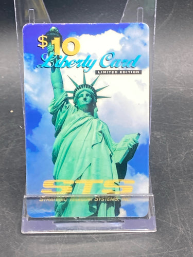 STS Liberty Card Limited Edition Statue Of Liberty Phone Card