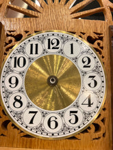 27" Hand Made Fretwork Wooden Scroll Wall Clock