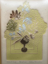 Arlene Sherman Signed "Floral 28" Artist Proof Embossed Lithograph