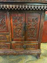 Antique Chinese Money Offering Altar Stand