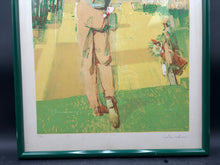 Signed Vintage Jim Jonson "Golf Swing" 300/300 LE Print