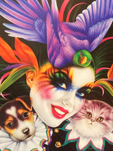 Andrea Mistretta Mardi Gras 1991 Poster, Framed