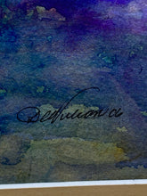 Original Diane Vulcan Signed Mountain Landscape Watercolor Painting - view 6