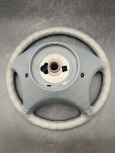 Mercedes-Benz 2000-06 S Class Steering Wheel Gray Leather OEM