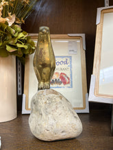 Brass Falcon on Rock
