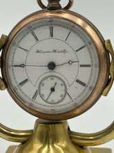 Hampden Watch Co. Pocket Watch on Brass Stand - view 3