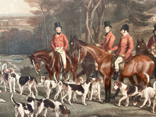 Sir Richard Sutton And The Quorn Hounds Engraving w/ Press Marks - view 5