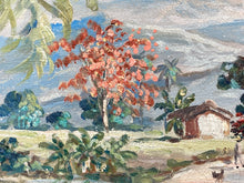 Vintage Original G. Gomez Reyes Signed Mexican Village Painting, Framed - view 4