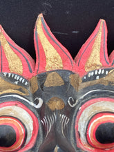 Balinese Barong Wood Dragon Wall Mask