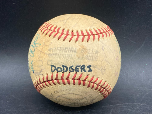 1975 Los Angeles Team Signed Baseball