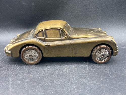 Banthrico 1955 Jaguar XK150 Metal Coin Bank